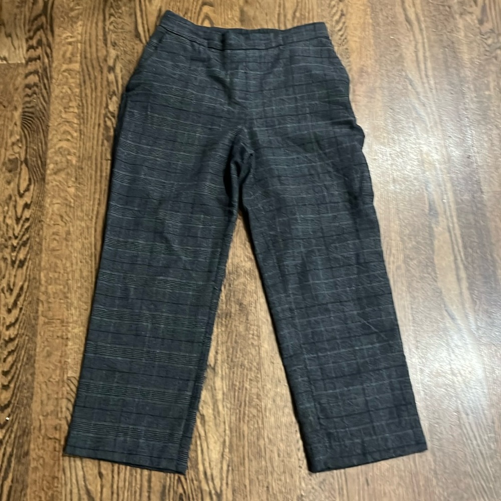 Zara Basic Plaid Pants M - image 1